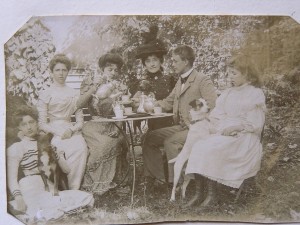 Tea party at Faletans, summer 1899