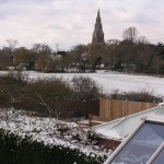 View from the Cuttings - snow